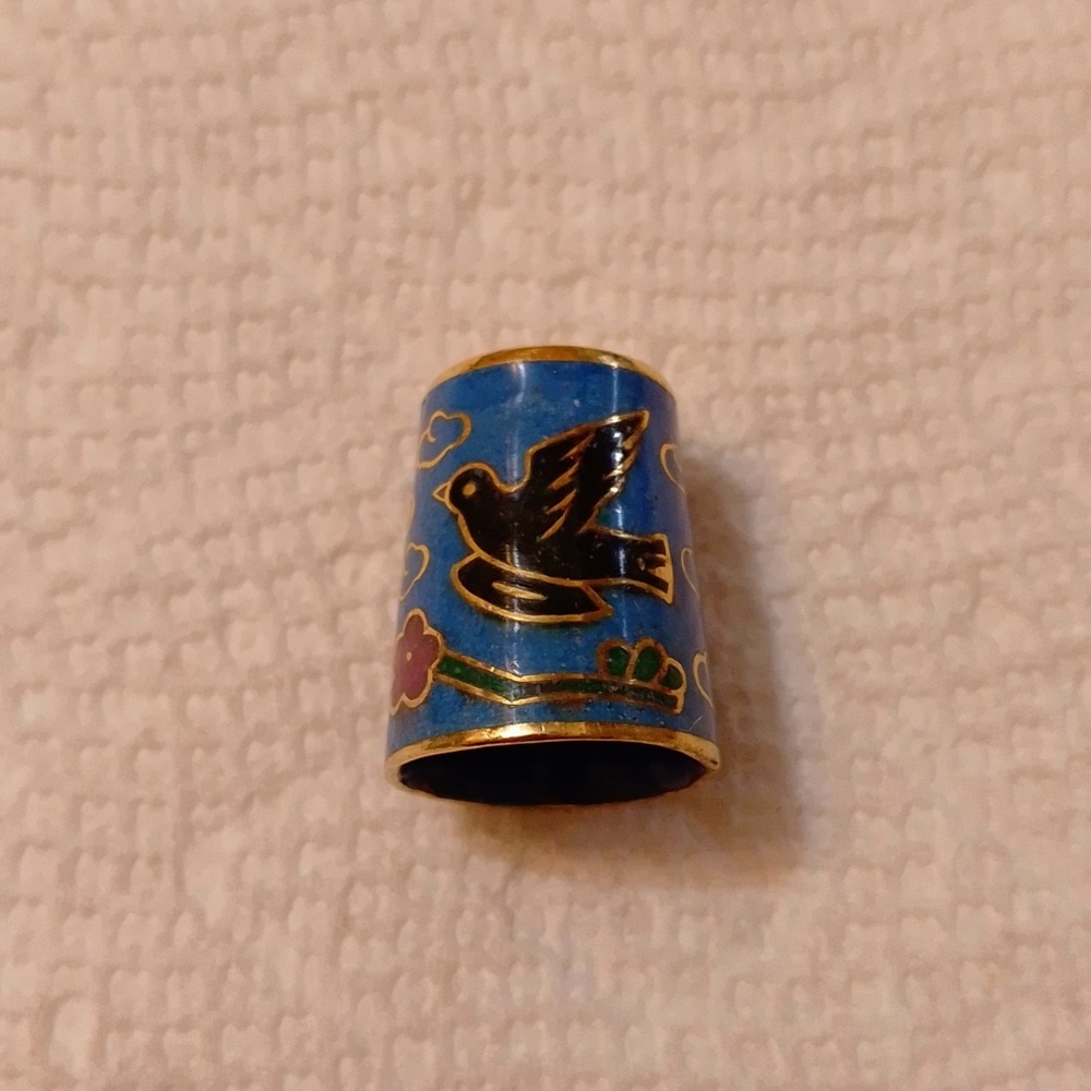 *3/$20* New Vintage Cloisonne Thimble Collectible